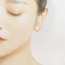 Bông tai ngọc trai Akoya K14WG 8.0mm - Hàng hiệu Chính hãng 869771