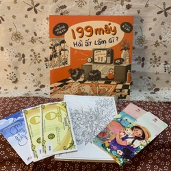 199 Mấy Hồi Ấy Làm Gì, Mới 95%, tặng kèm Bookmark Lật Đật, Postcard Tô Màu 290369