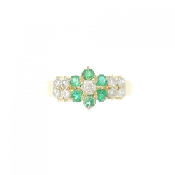 Nhẫn ngọc lục bảo K18YG 0.36CT 672373