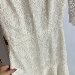 Đầm ren trắng  727054