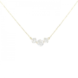 K18YG Cubic Necklace - Hàng hiệu Authentic