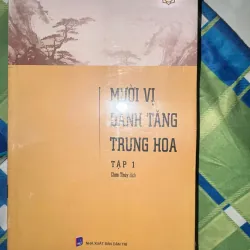 SÁCH 10 VỊ DANH TĂNG TRUNG HOA - BỘ 2 TẬP BÌA CỨNG 100K
