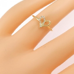 Nhẫn hở hình trái tim Aker Filouge 0.04CT - Hàng hiệu Authentic 839184