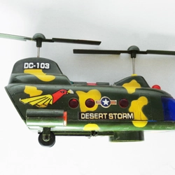 Xác rỗng máy bay trực thăng đồ chơi Desert Storm DC-103 xưa thế hệ 8x, 9x 442876