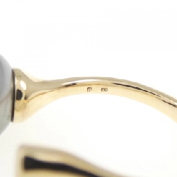 Hirotaka Nhẫn Ngọc Trai Đen 10.4mm - Hàng hiệu Chính hãng 834705