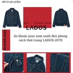 Áo khoác bò nam lados 69123