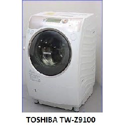 ( Used 95% )  TOSHIBA TW-Z9100 MÁY GIẶT SẤY BLOCK