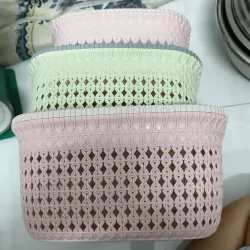 Rổ  nhựa giả mây  792579