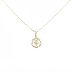 K18YG Dây chuyền kim cương - Hàng hiệu Authentic