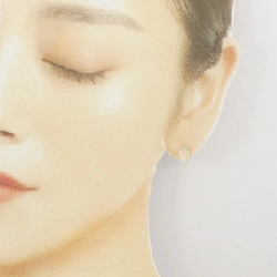 K18YG Opal Bông tai - Hàng hiệu Chính hãng 870031