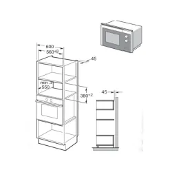 Lò vi sóng Q-Class 3MWB-25BTCGN 605032