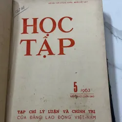 Tạp chí Học Tập (Số 1 đến 12 năm 1963) - Trung ương Đảng Lao động Việt Nam 798720