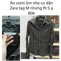 Áo zara tay dài ôm 40k