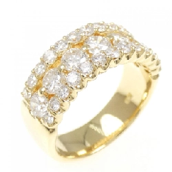 Nhẫn kim cương K18YG 1.88CT