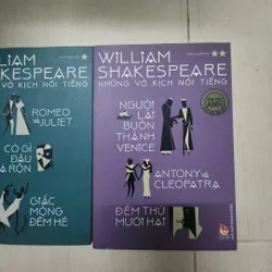 Sách combo 2 quyển William Shakespeare những vở kịch nổi tiếng 717294