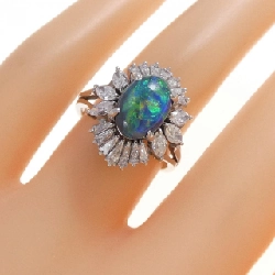 Nhẫn Opal Đen PT900 1.99CT - Hàng hiệu Chính hãng 849765