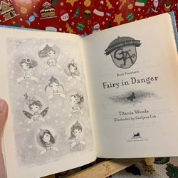 Glitterwings Academy #14: Fairy in Danger, Chapter Book cho trẻ 9+, Used UK, Hardcover 319246