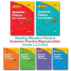 Sách Tiếng Anh - Reading Wonders - Practice Reproducibles Grammar- Grade 1,2,3,4,5,6