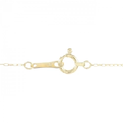 K18YG Dây chuyền kim cương 0.01CT - Hàng hiệu Chính hãng 863958