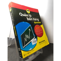 Quản lý bán hàng for dummies 2018 mới 80% bẩn nhẹ Butch Bellah HPB2208 MARKETING KINH DOANH 223576