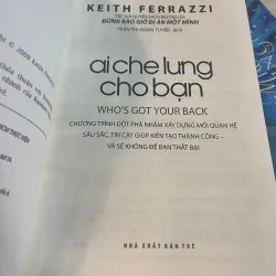 AI CHE LƯNG CHO BẠN: WHO’S GOT YOUR BACK - KEITH FERRAZZI  1008327