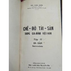 CHẾ ĐỘ TÀI SẢN TRONG GIA ĐÌNH VIỆT NAM - VŨ VĂN HIỀN ( SÁCH ĐỐNG BÌA CÒN BÌA GỐC ) 301170