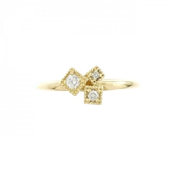 Nhẫn kim cương K18YG 0.06CT 668518