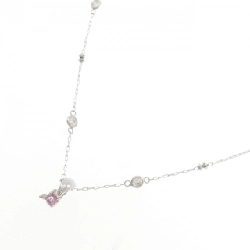 PT900/K18WG Tourmaline Necklace - Hàng hiệu Authentic 860643