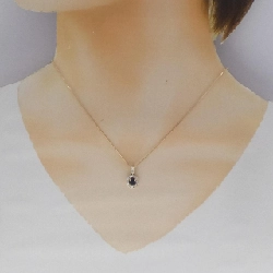 750YG/K18YG Sapphire Necklace - Hàng hiệu Authentic 858105