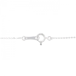 K18WG Dây chuyền kim cương 0.2CT - Hàng hiệu Chính hãng 862477