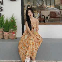 Váy dài hoa nhí 470835