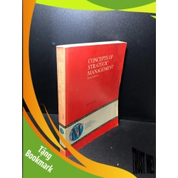 (TẶNG BOOKMARK) Concepts of strategic management , third edition Fred R David mới 80% ố , bẩn RBK0111