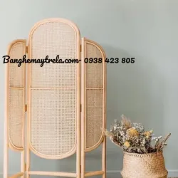 Bình phong mây giá rẻ