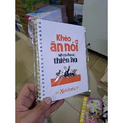 Sổ tay lò xo khéo ăn nói sẽ có được thiên hạ HCM0808 Văn phòng phẩm Blogmeo21025