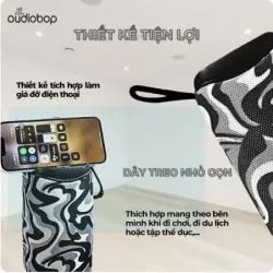 Loa Bluetooth không dây Oudiobop OP-503 bass mạnh, âm thanh sống động, pin khỏe 528398