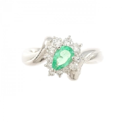 Nhẫn Emerald PT900 0.28CT 671451