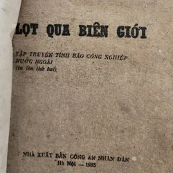 Truyện tình báo của tác giả Viết Linh - LỌT QUA BIÊN GIỚI 708745