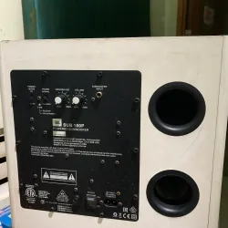 Loa Subwoofer JBL SUB 100P công suất 100W màu trắng chính hãng 715692
