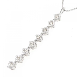 K18WG Dây chuyền kim cương 1.00CT - Hàng hiệu Chính hãng 863114