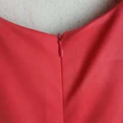 ĐẦM THUN XÊP LI MÀU ĐỎ 1030296