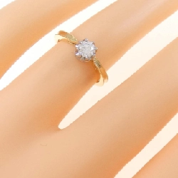 Nhẫn kim cương Solitaire 750YG/PT 0.250CT 673572