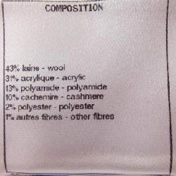 CHANEL P62563K48070 19K Áo len - Hàng hiệu Chính hãng 825494