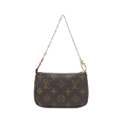Louis Vuitton Monogram (Vivienne Holiday) Mini Pochette Accessoires M80863 Túi phụ kiện - Hàng hiệu Chính hãng 806104