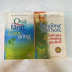 Combo 2 quyền QUÀ TẶNG CUỘC SỐNG và HẠT GIỐNG TÂM HỒN