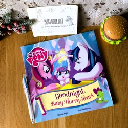 Sách tranh My Little Pony: Goodnight, Baby Flurry Heart, Used, Picture Book For Kids
