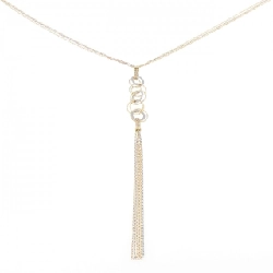 K18YG/K18PG/PT850 Dây chuyền - Hàng hiệu Authentic