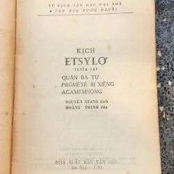 KỊCH HY LẠP CỔ ĐẠI AESCHYLUS  790952