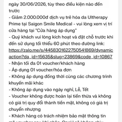 Voucher giảm 2tr cho dịch vụ trẻ hoá da Ultherapy 1066122