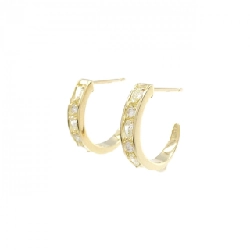 K18YG Bông tai kim cương 0.34CT - Hàng hiệu Chính hãng