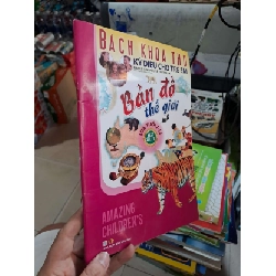 (TẶNG BOOKMARK) Bách Khoa Thư Kỳ Diệu Cho Trẻ Em - Bản Đồ Thế Giới Lứa Tuổi 7-14 - Rahul Singhal, XACT Team - RBK3012